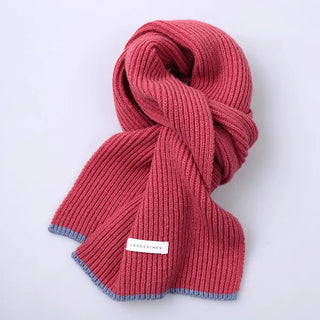 Dangle color muffler
