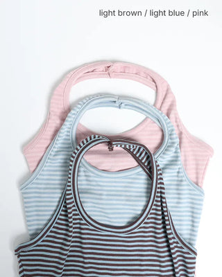 Border halter neck