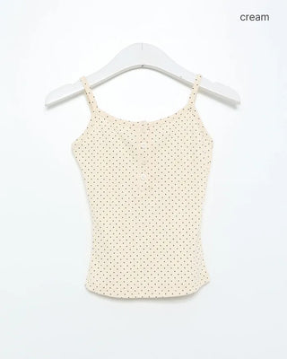 Snap button camisole