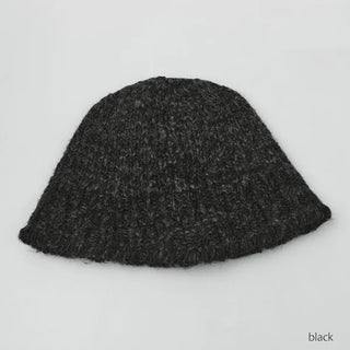 Melange Knit Bucket Hat