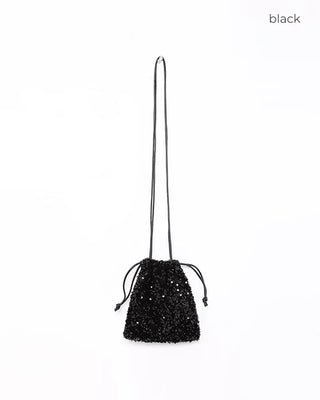 Sequined mini bag