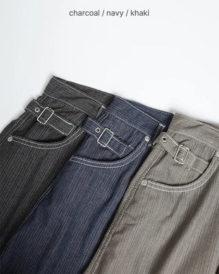 Belted summer wide-leg pants