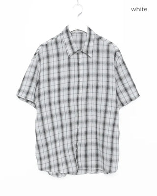 Tartan Check Half-Sleeve Shirt
