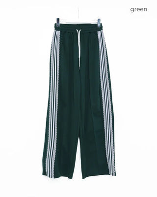 Side Lace Wide Pants