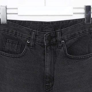 Straight-fit denim pants