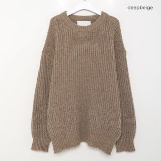 Melange Basic Round Knit