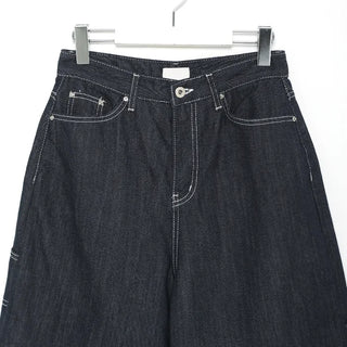 Carpenter Bermuda denim pants