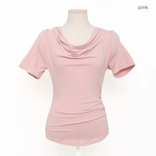2-way short T-shirt