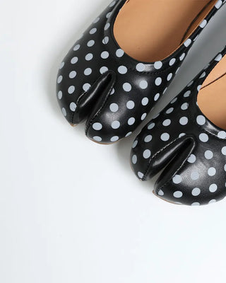 Dot Tabi Flat Shoes