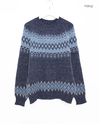 Jacquard Round Knit