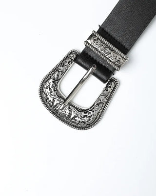 Big Eyelet Western Buckle Belt