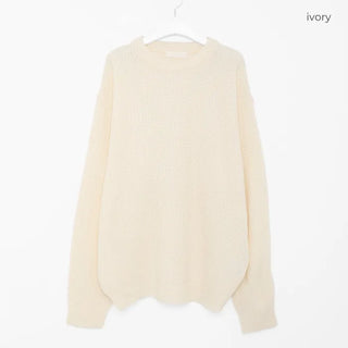 (Unisex) Openwork Round Knit