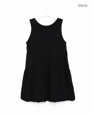Shirred mini dress