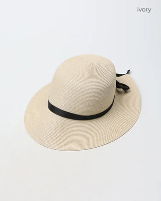 Ribbon Tuck Capeline Hat