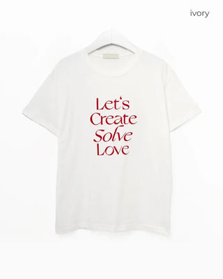 Solve Lettering T-Shirt