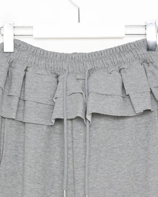 Double frill sweatpants