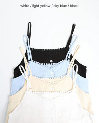 Lace camisole blouse