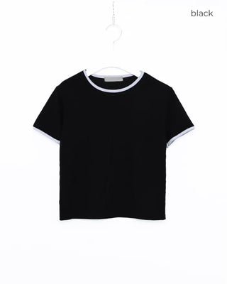 Two-tone block ringer T-shirt