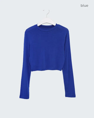 Basic Round Long Sleeve T-Shirt