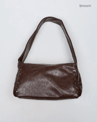 Sideline Studded Wide Shoulder Bag