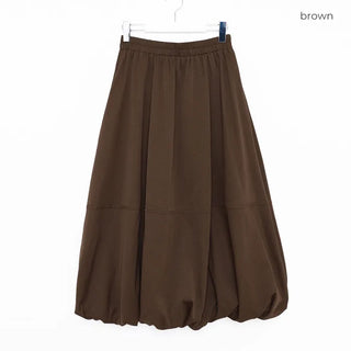 Balloon long skirt