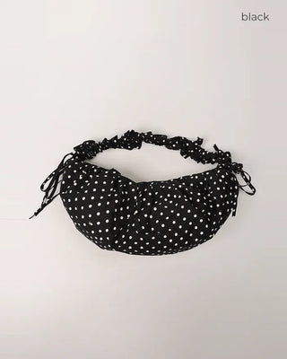 3-Way Dot Drawstring Shoulder Bag