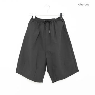 Oversized wide-leg shorts
