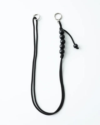 [4th Re-release] (ORIGINAL) Wood Ball Shoulder Strap (black)