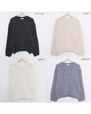 Rib-knit sweater