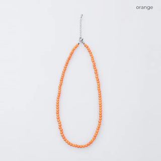 Pointed bead necklace