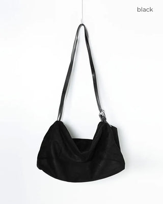 Big Square Suede Shoulder Bag