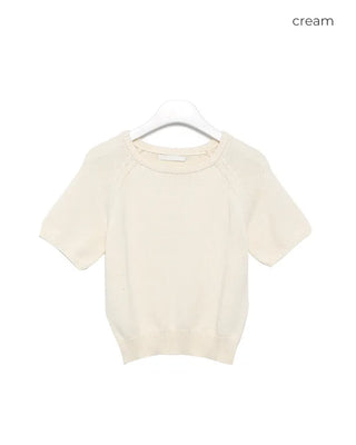 Raglan Sleeve Knit