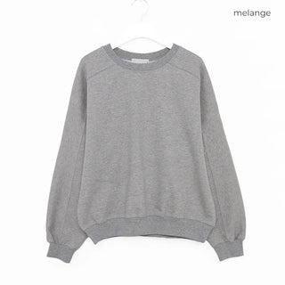 Cotton seam sweatshirt
