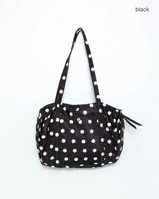 Dot Pocket Boston Tote Bag