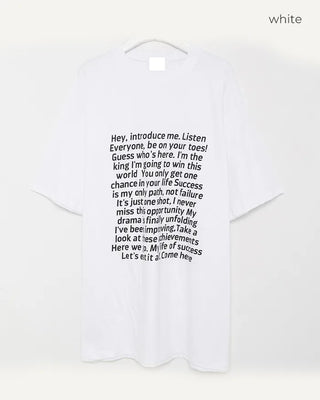 Lettering T-shirt