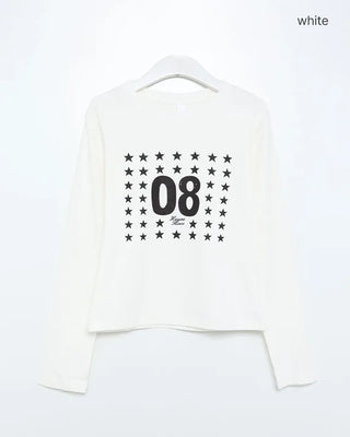 08 Point Slim Long-Sleeve T-Shirt