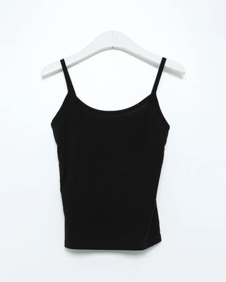 Camisole layered short-sleeved T-shirt
