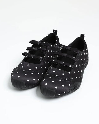 Polka Dot Ribbon Mary Jane Sneakers