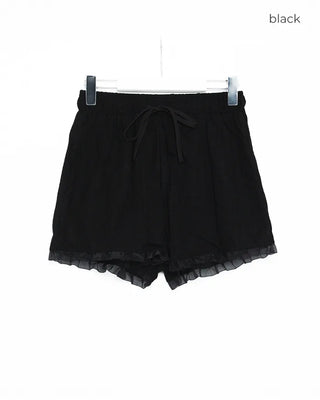 Lace punching shorts