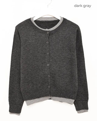 (Unisex) Double-Layered Cardigan