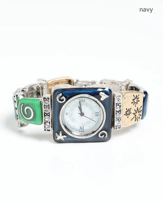 Square Star & Heart Handwatch