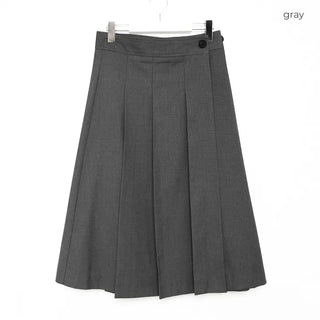 Wrap-around long skirt