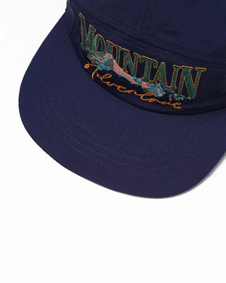 Mountain Stitch Light Straight Cap