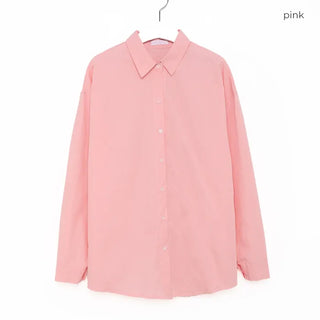 Oversized pastel shirt