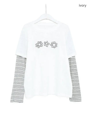Flower Logo Layered T-Shirt