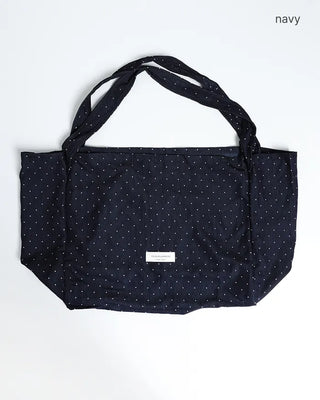 Dot Square Canvas Shoulder Bag