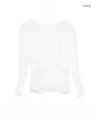 Camisole & Frill Blouse Set