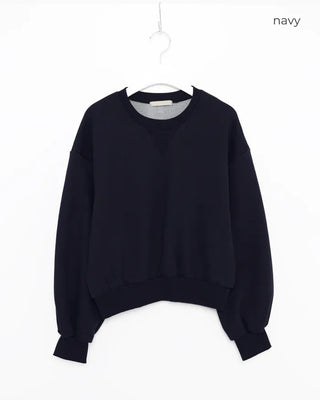 Balloon Cropped Sweatshirt