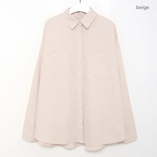 2-Pocket Oversized Shirt