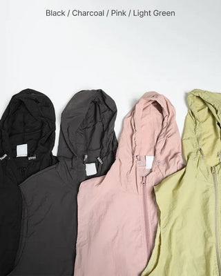 Nylon parka vest